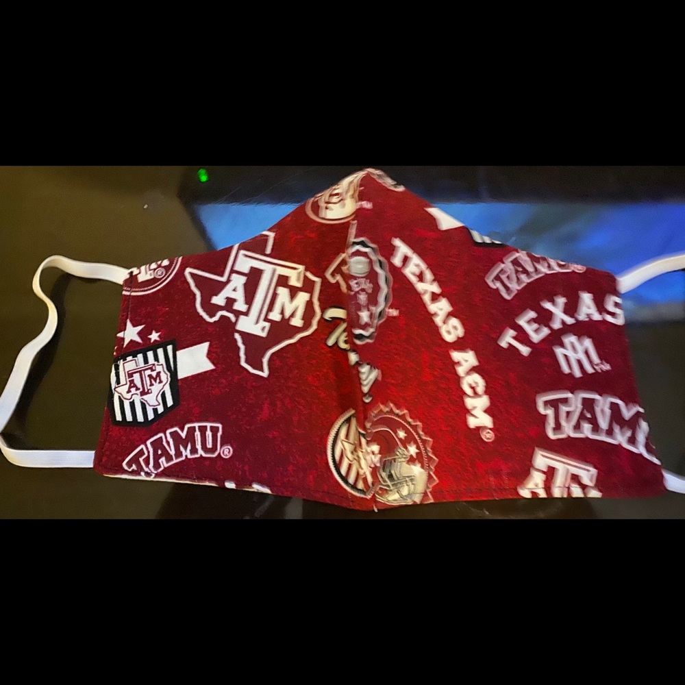 Themed Design Reversible Face Mask “Texas A&M”